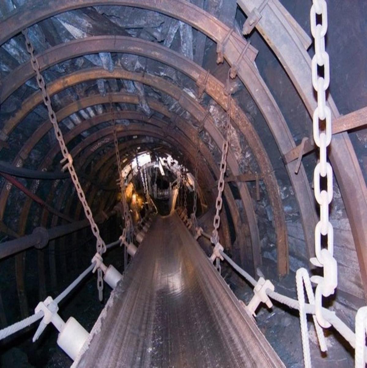 Шахтный конвейер