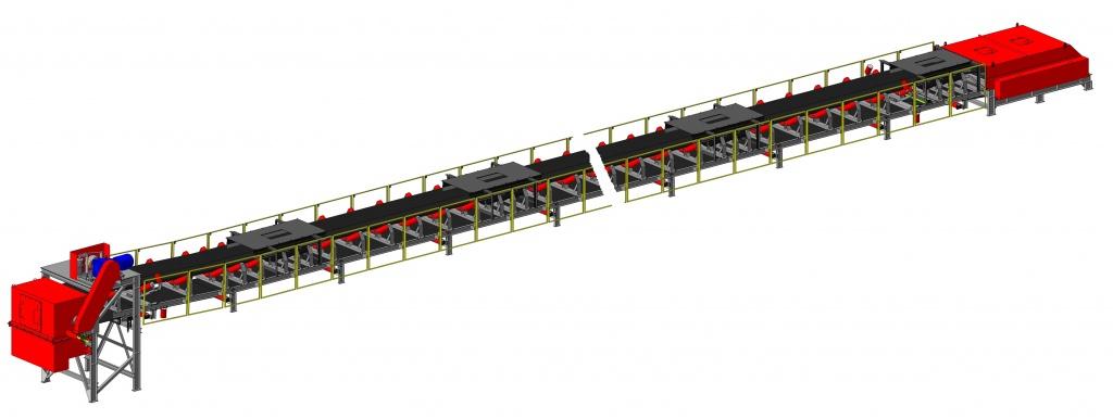 Ленточный конвейер КЛС-1200